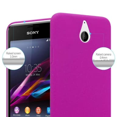 Sony Xperia E1 Hardt Deksel Cover (rosa)