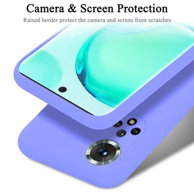 Honor 50 / Huawei NOVA 9 silikondeksel case (Lilla)