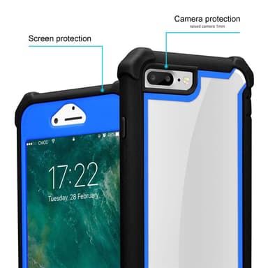 iPhone 7 PLUS / 7S PLUS / 8 PLUS Deksel Case Cover