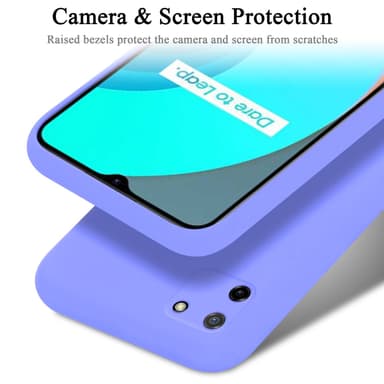 Realme C11 2020 silikondeksel case (lilla)