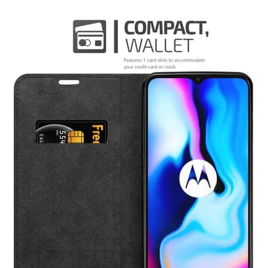 Motorola MOTO E7 PLUS lommebokdeksel case (rød)