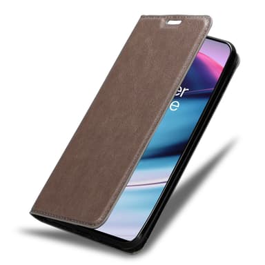 OnePlus Nord CE 5G lommebokdeksel case (brun)