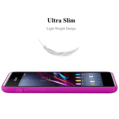 Sony Xperia E1 Hardt Deksel Cover (rosa)