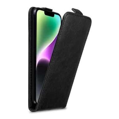 iPhone 14 deksel flip cover (svart)