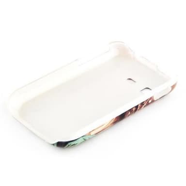 Samsung Galaxy POCKET Hardt Deksel Case (brun)