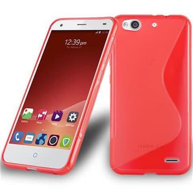 ZTE Blade S6 LUX silikondeksel case (rød)