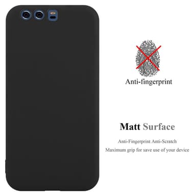Deksel Huawei P10 PLUS Silikon cover (svart)