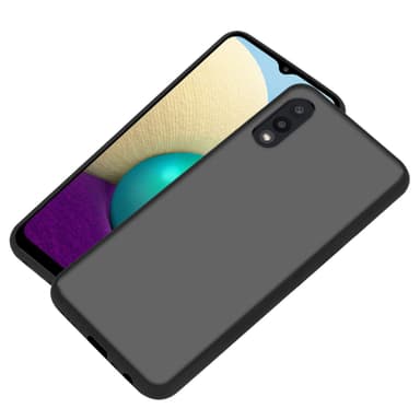 Samsung Galaxy A02 / M02 Deksel Case Cover (Svart)