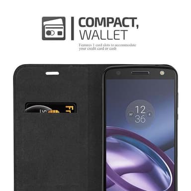 Motorola MOTO Z2 lommebokdeksel case (brun)