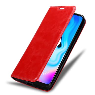 Motorola MOTO E7 PLUS lommebokdeksel case (rød)