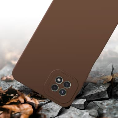 Samsung Galaxy A22 5G Deksel case (brun)