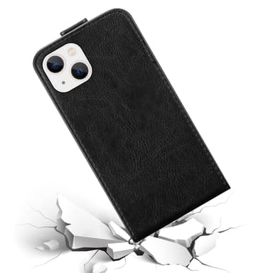 iPhone 14 deksel flip cover (svart)