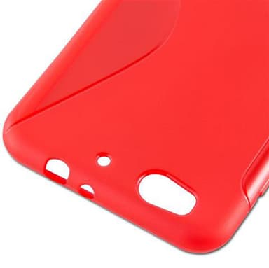 ZTE Blade S6 LUX silikondeksel case (rød)