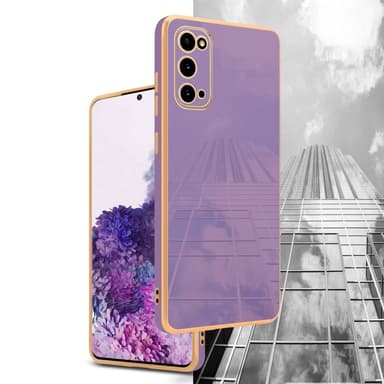 Samsung Galaxy S20 silikondeksel case (lilla)
