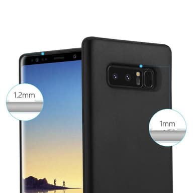 Deksel Samsung Galaxy NOTE 8 Case Cover (svart)