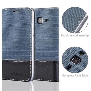 Samsung Galaxy J3 2016 lommebokdeksel etui (blå)