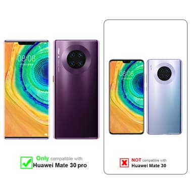 Huawei MATE 30 PRO Skjermbeskytter Skärmskydd (hvit)