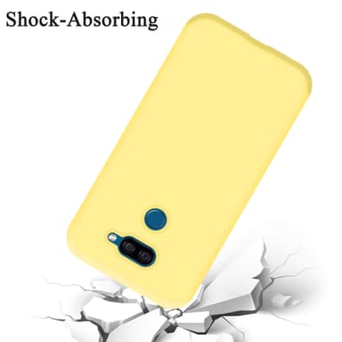 LG K40S silikondeksel case (gul)