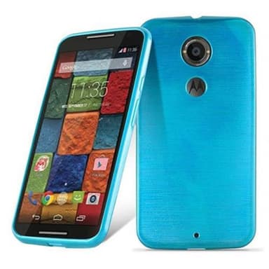Motorola MOTO X2 silikondeksel cover (turkis)