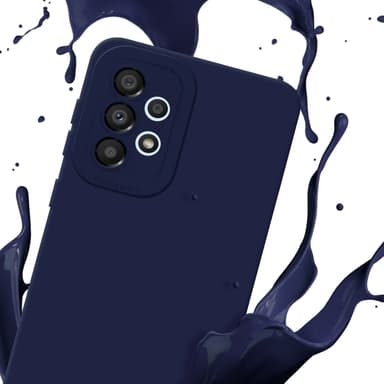 Samsung Galaxy A72 4G / 5G Deksel case (blå)