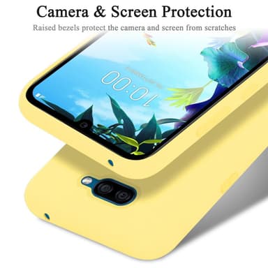 LG K40S silikondeksel case (gul)