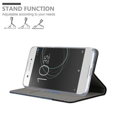 Sony Xperia XA1 lommebokdeksel etui (blå)