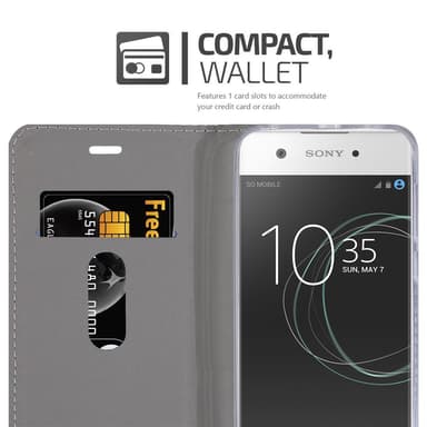 Sony Xperia XA1 lommebokdeksel etui (blå)