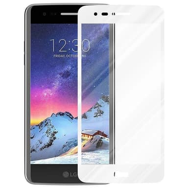 LG K8 2017 Skjermbeskytter Skärmskydd (hvit)