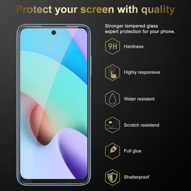 Xiaomi RedMi 10 Skjermbeskytter Skärmskydd
