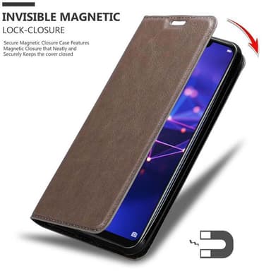Huawei MATE 20 LITE lommebokdeksel case (brun)