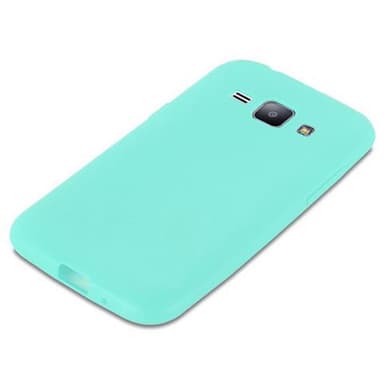 Deksel Samsung Galaxy J1 2015 Silikon cover (blå)