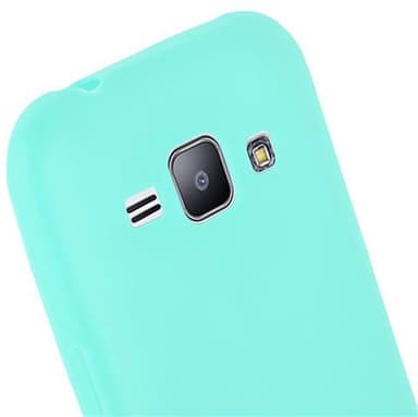 Deksel Samsung Galaxy J1 2015 Silikon cover (blå)