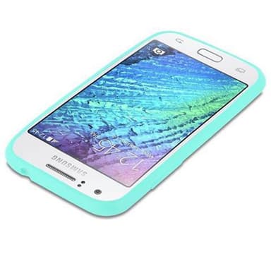 Deksel Samsung Galaxy J1 2015 Silikon cover (blå)