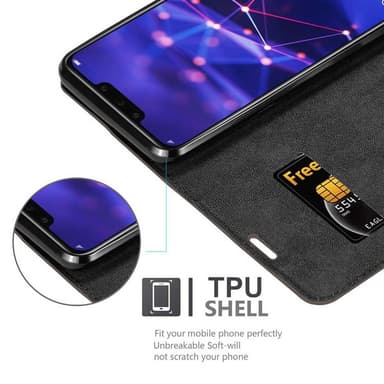 Huawei MATE 20 LITE lommebokdeksel case (brun)