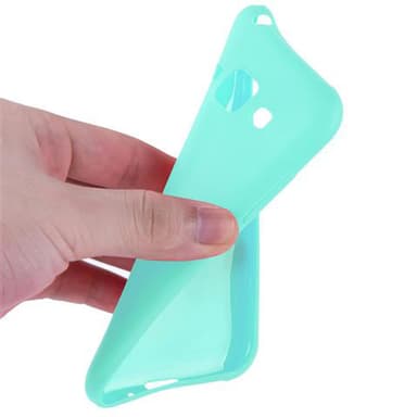Deksel Samsung Galaxy J1 2015 Silikon cover (blå)