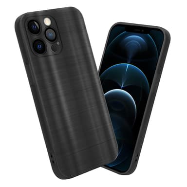 iPhone 12 PRO Silikondeksel Beskyttelse (svart)