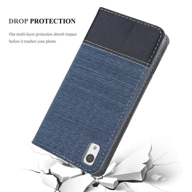 Sony Xperia XA1 lommebokdeksel etui (blå)