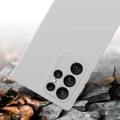 Samsung Galaxy S22 ULTRA Deksel case (hvit)