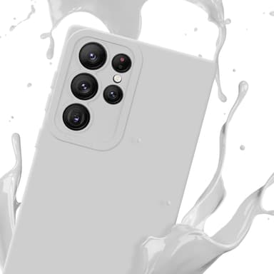 Samsung Galaxy S22 ULTRA Deksel case (hvit)