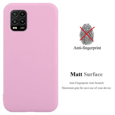 Deksel Xiaomi Mi 10 LITE Silikon cover (Rosa)