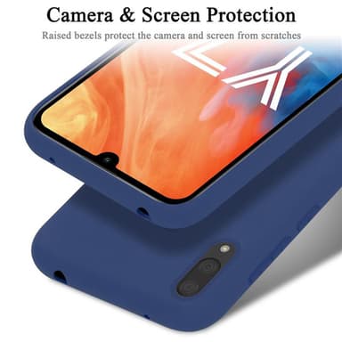 Huawei Y7 2019 / Y7 PRIME 2019 silikondeksel case (blå)