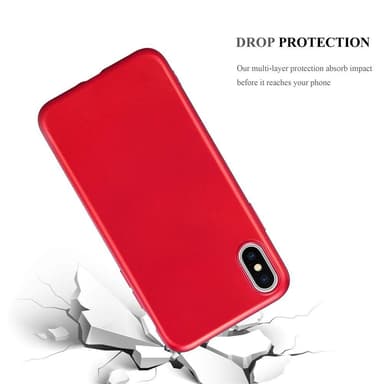 Deksel iPhone XS MAX Case Cover (rød)