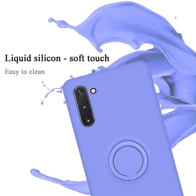 Deksel Samsung Galaxy NOTE 10 Ring Case (lilla)