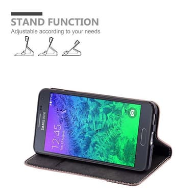 Samsung Galaxy ALPHA Deksel Case Cover (rosa)