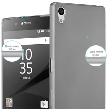 Deksel Sony Xperia Z5 PREMIUM Case Cover (grå)