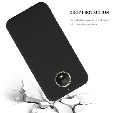 Deksel Motorola MOTO G5S Silikon cover (svart)
