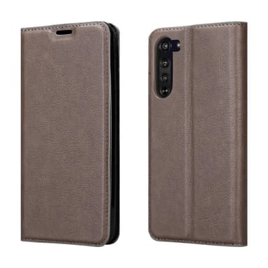 Motorola EDGE lommebokdeksel case (brun)