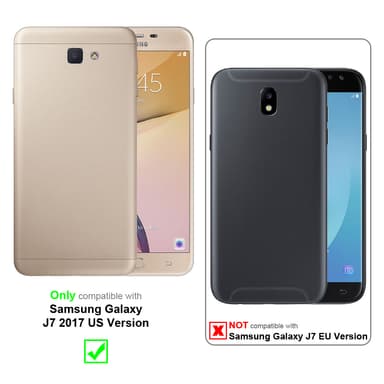 Deksel Samsung Galaxy J7 2017 US Version case (blå)