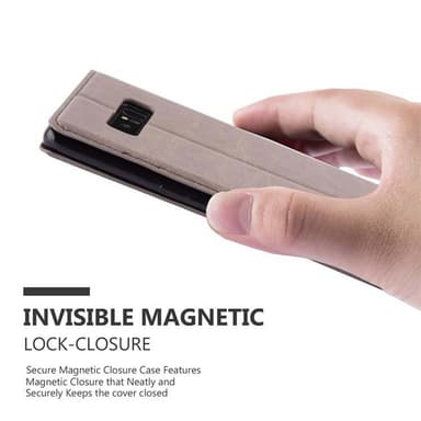 Samsung Galaxy NOTE 8 lommebokdeksel case (brun)