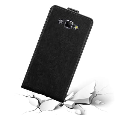 Samsung Galaxy A8 2015 deksel flip cover (svart)